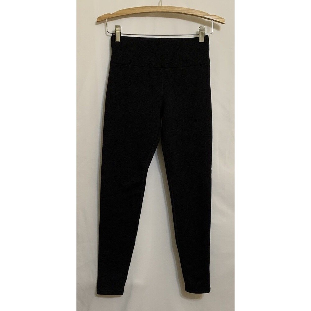 Athleta Altitude Tight Womens Size XS Leggings Stretch Black Warm